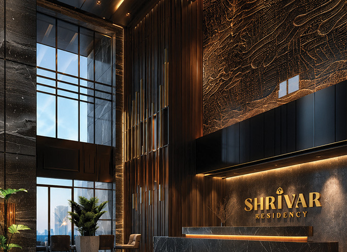 Double-Height Entrance Lobby